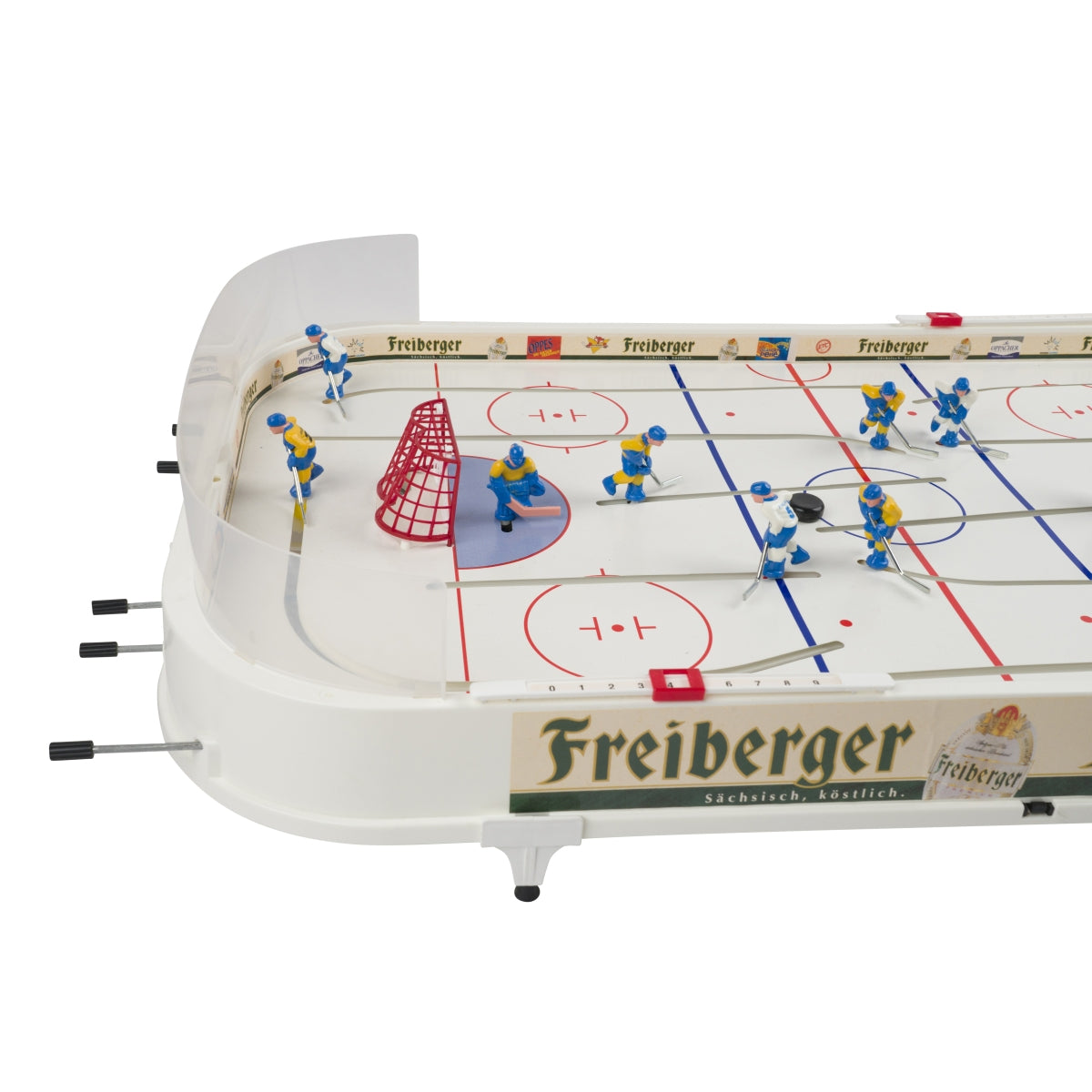 1 gioco da tavolo Freiberger Bier "Stiga" ca. 50x100 cm incl. figurine + puck nuovo – Vista 2