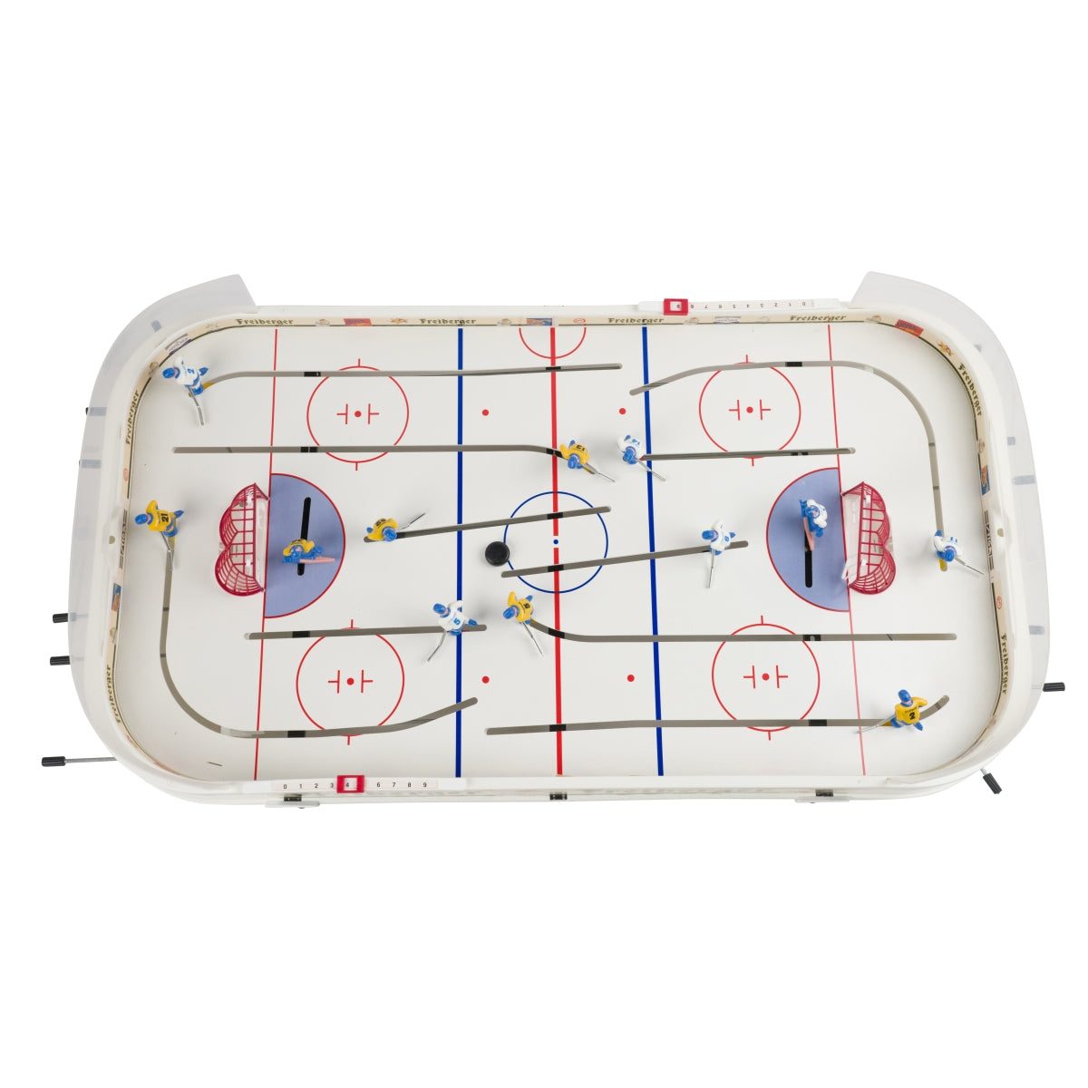 1 gioco da tavolo Freiberger Bier "Stiga" ca. 50x100 cm incl. figurine + puck nuovo – Vista 3