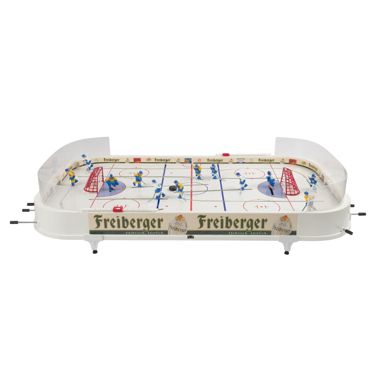 1 gioco da tavolo Freiberger Bier "Stiga" ca. 50x100 cm incl. figurine + puck nuovo – Vista 4
