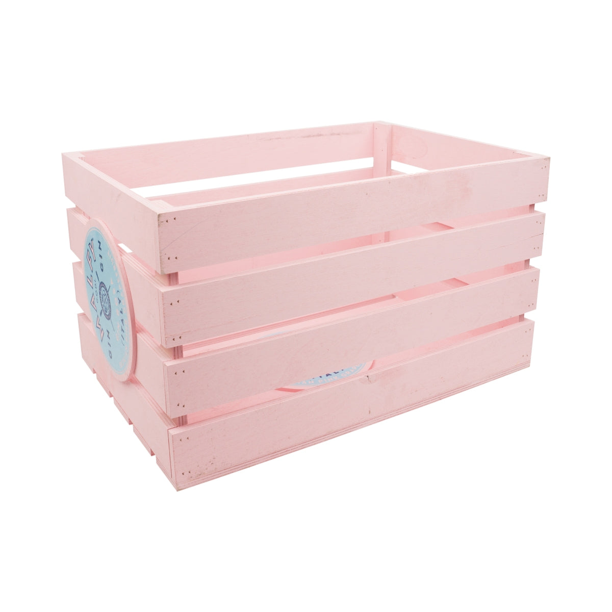 1 Malfy Gin Scatola di legno rosa 45x31x26cm nuova