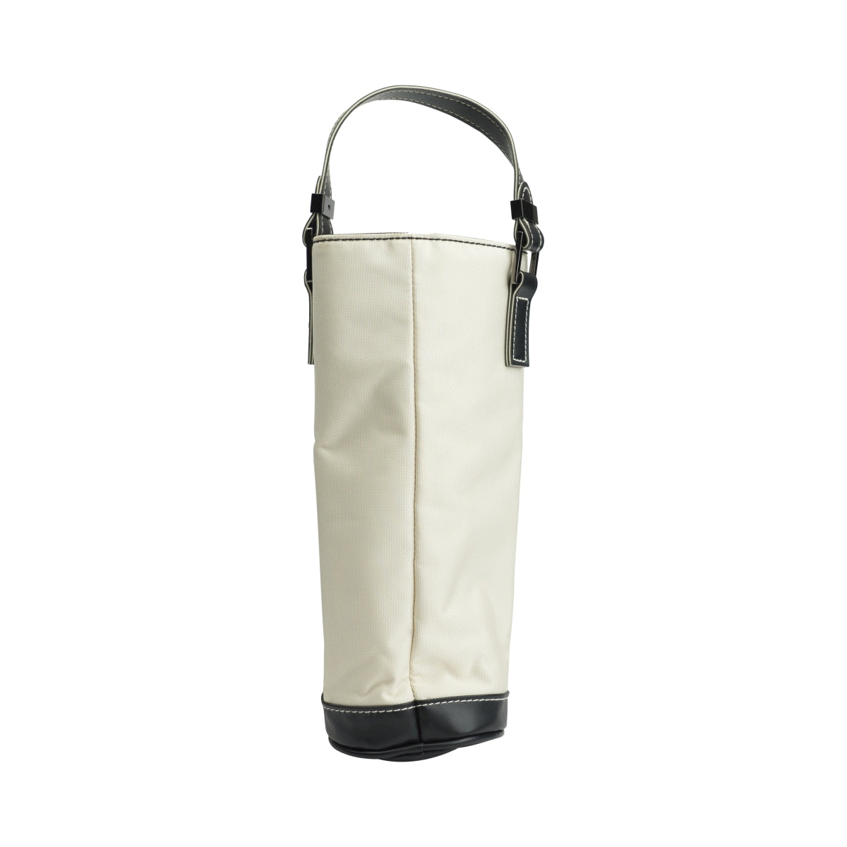 1 borsa termica per champagne Moet Chandon con manico e tracolla, beige/nera con logo, per bottiglie da 0,7 l, nuova – Vista 3