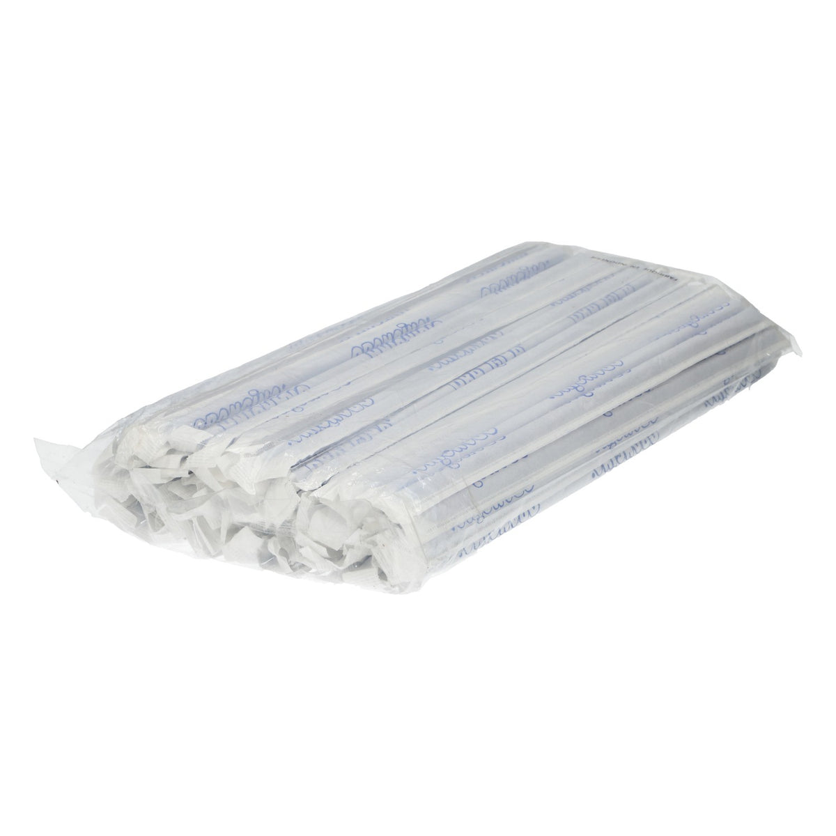 100 cannucce pieghevoli per succhi Orangina, 0,5 x 22 cm, blu, confezionate singolarmente – Vista 2
