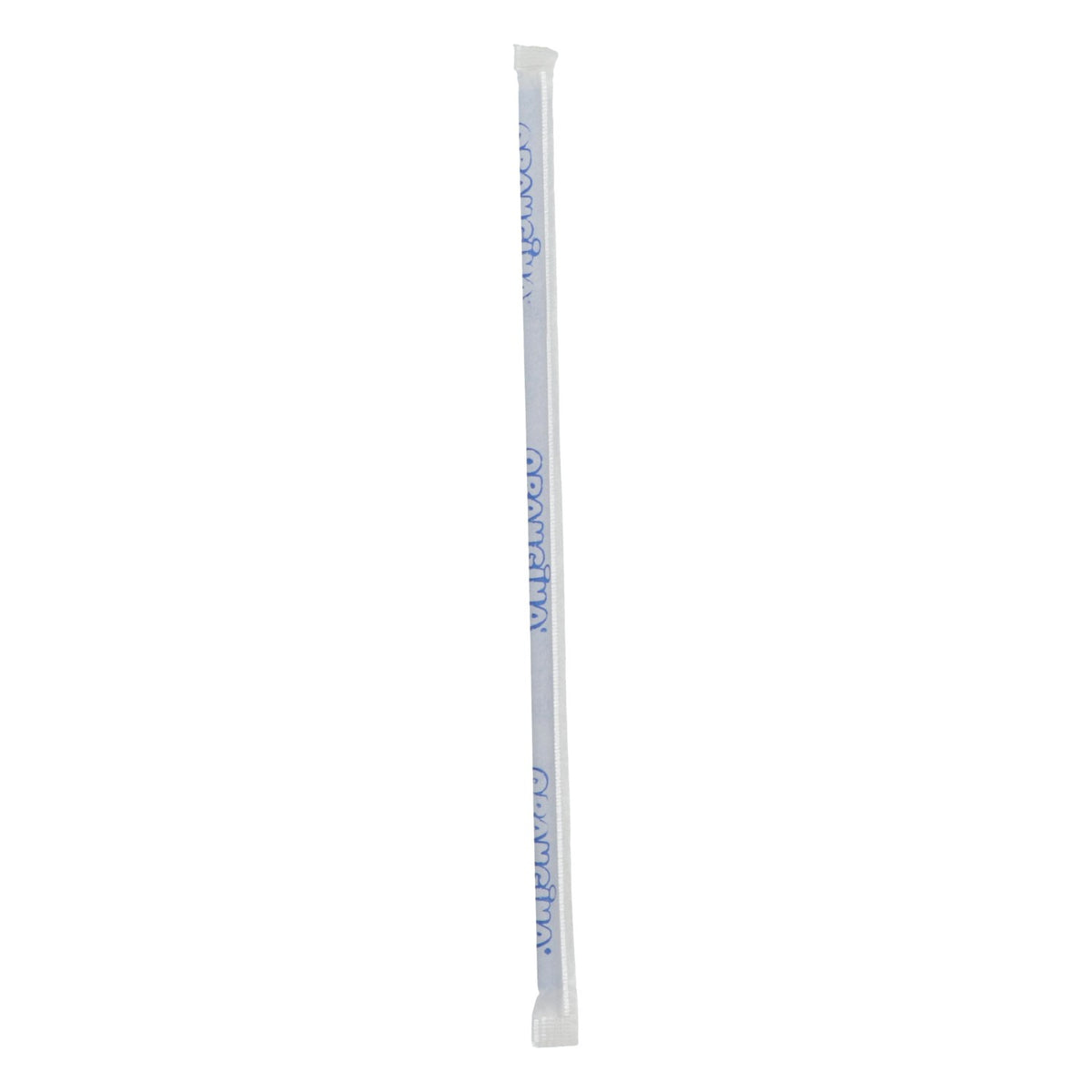100 cannucce pieghevoli per succhi Orangina, 0,5 x 22 cm, blu, confezionate singolarmente – Vista 3