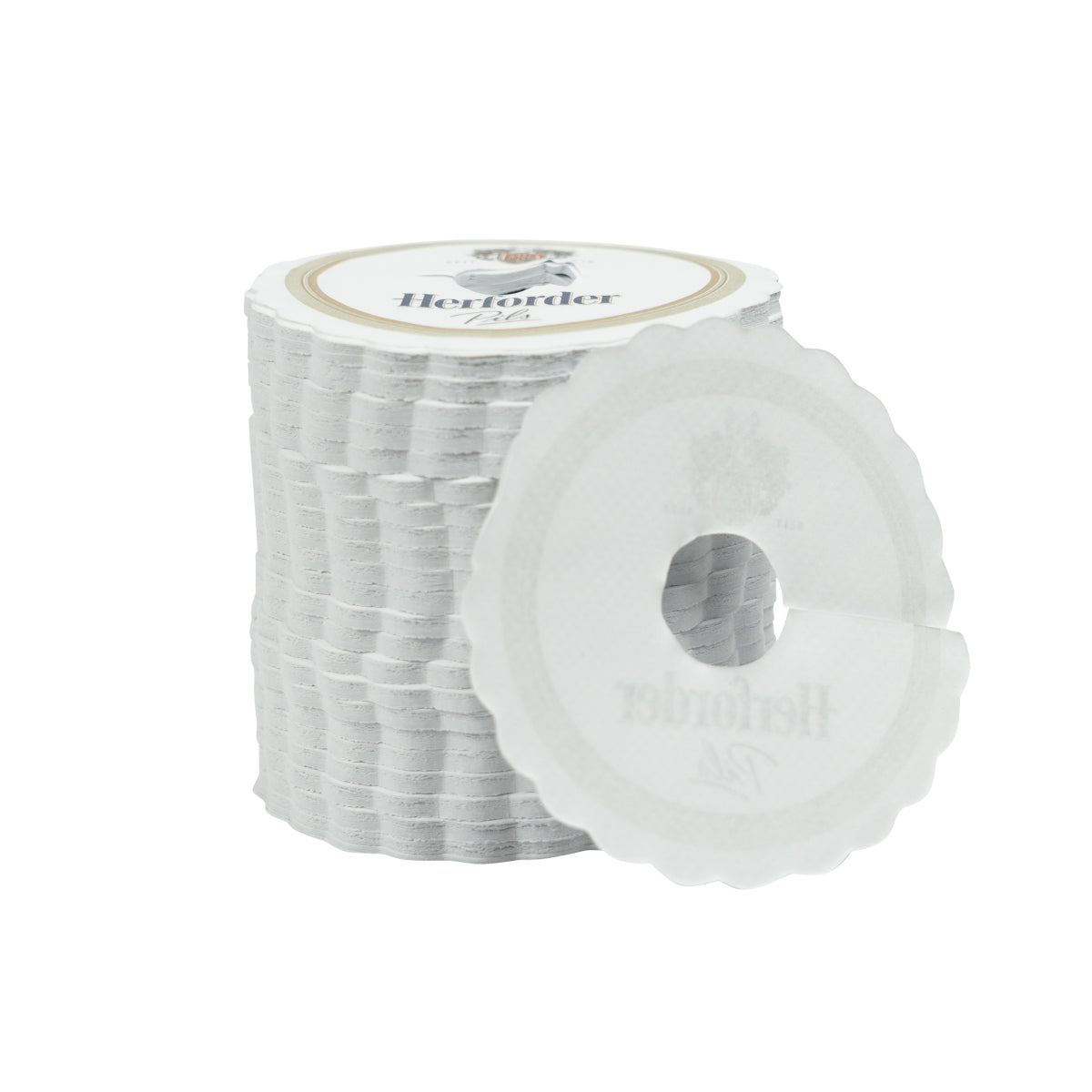 1000 tovagliette con rosette e gocce di birra Herforder Pils – Vista 2