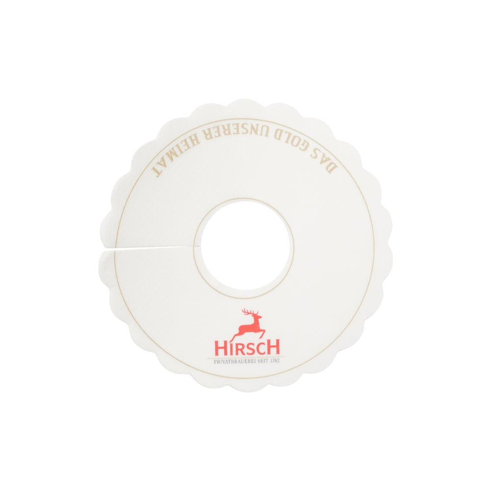 1000x Hirsch Bräu Birra Pilsrosette Tovaglietta a goccia Sottobicchiere Sottobicchiere da birra