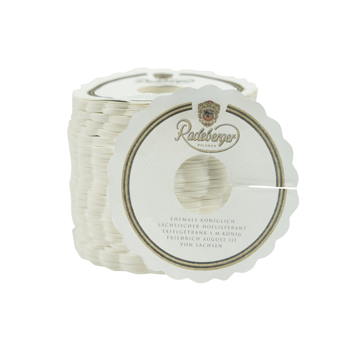 1000x rosette di birra Radeberger Pils collare gocce tovagliette bicchieri gastronomia