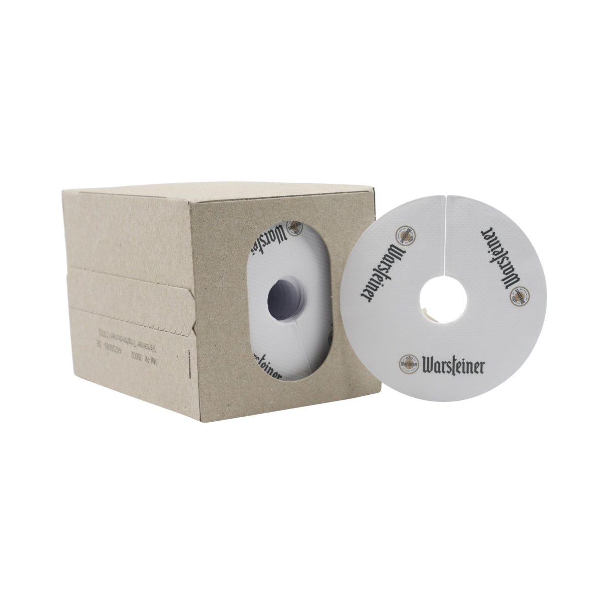 Set da bar Warsteiner Bier composto da 6 bicchieri a calice, 100 sottobicchieri e 1000 gocciolatoi – Vista 4