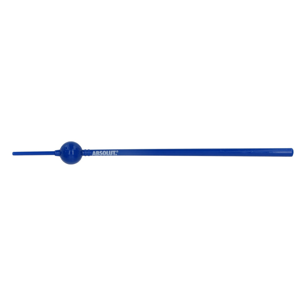 100x Absolut Vodka Stirrer Mescolatore Accessori da bar "Torre della televisione di Berlino" blu