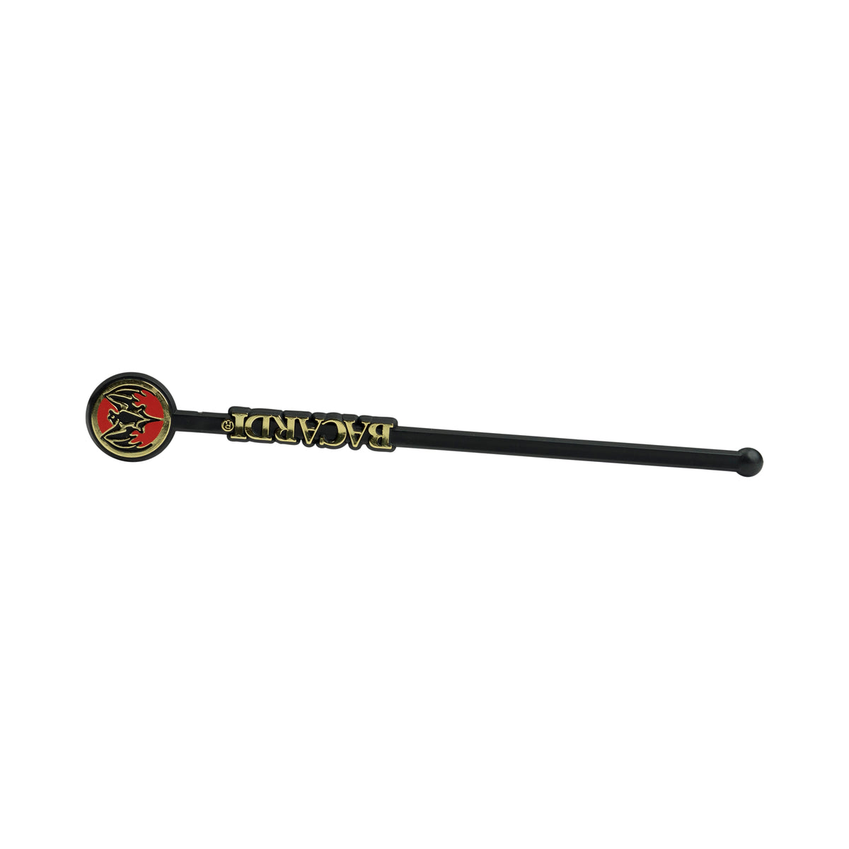 100x Bacardi Rum Stirrer nero Mescolatore per Cocktail Longdrink Decorazione Bicchiere Gastro – Vista 2