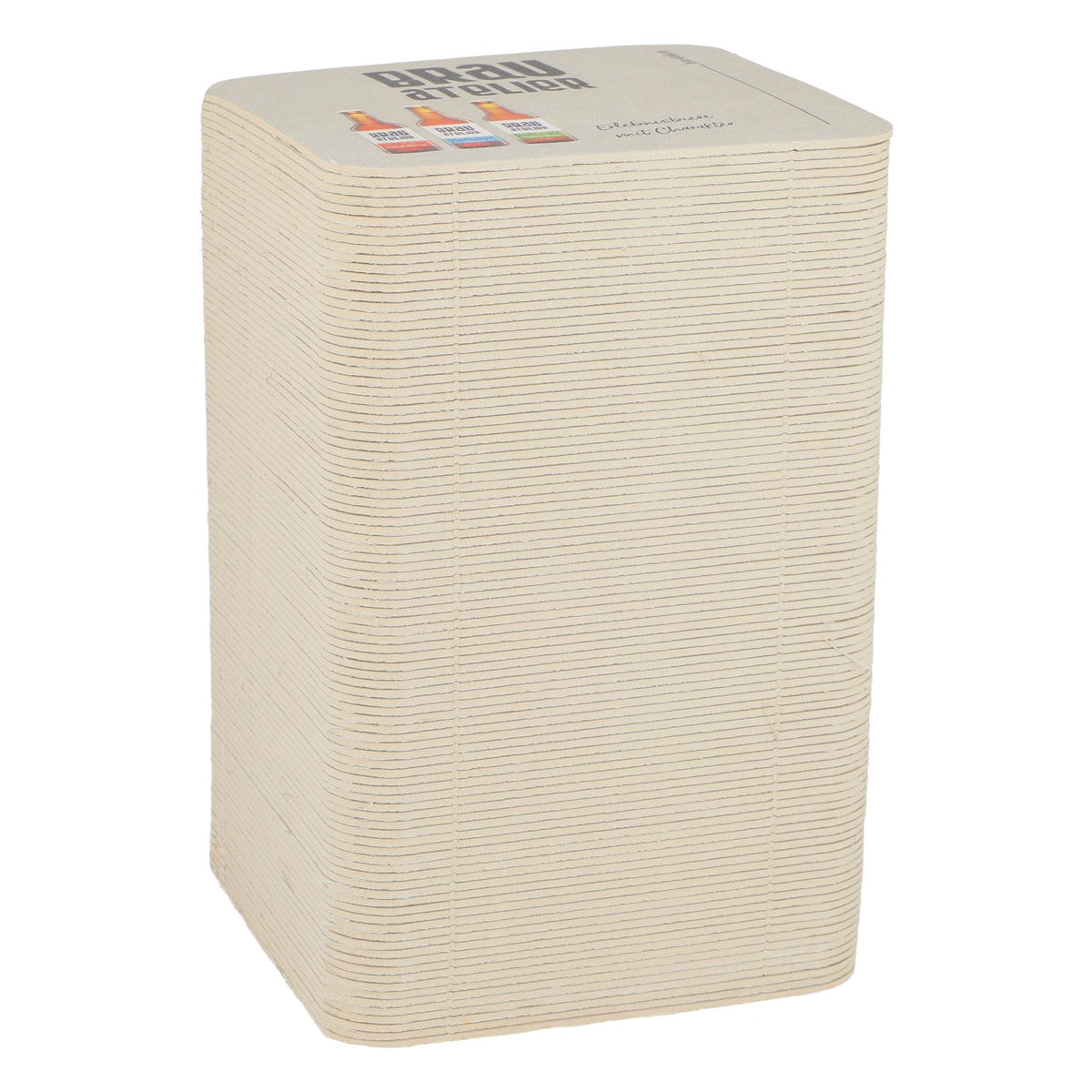 100x Brauatelier Birra Sottobicchieri Sottobicchieri in vetro 9,5x9,5 cm – Vista 2