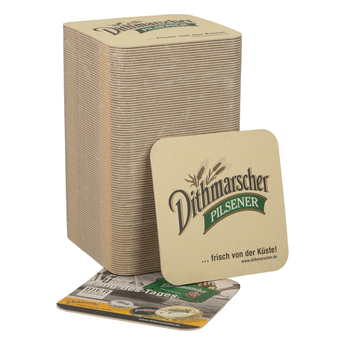 100 sottobicchieri da birra Dithmarscher "La pesca del giorno" - Accessori da bar