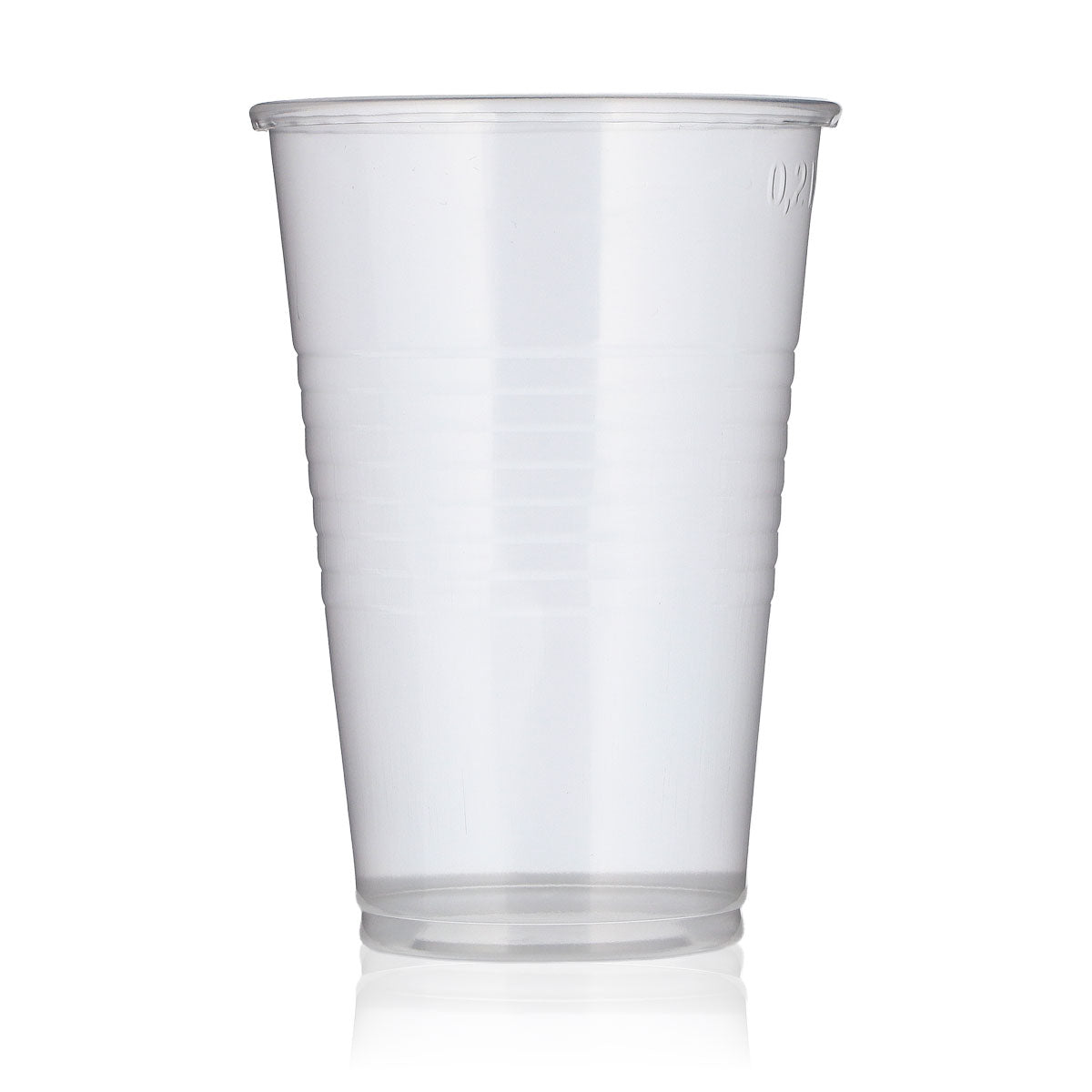 set di 100 bicchieri monouso 0,2 l in plastica Eco Line Bicchieri da festa – Vista 3