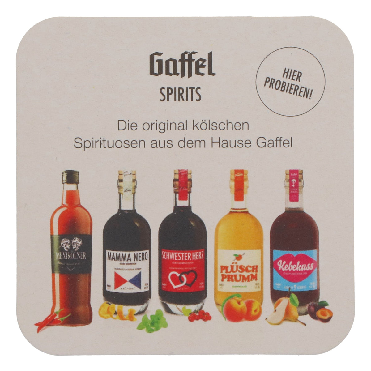 100x Gaffel Birra Sottobicchieri Sottobicchieri in vetro Accessori da bar Liquori – Vista 2