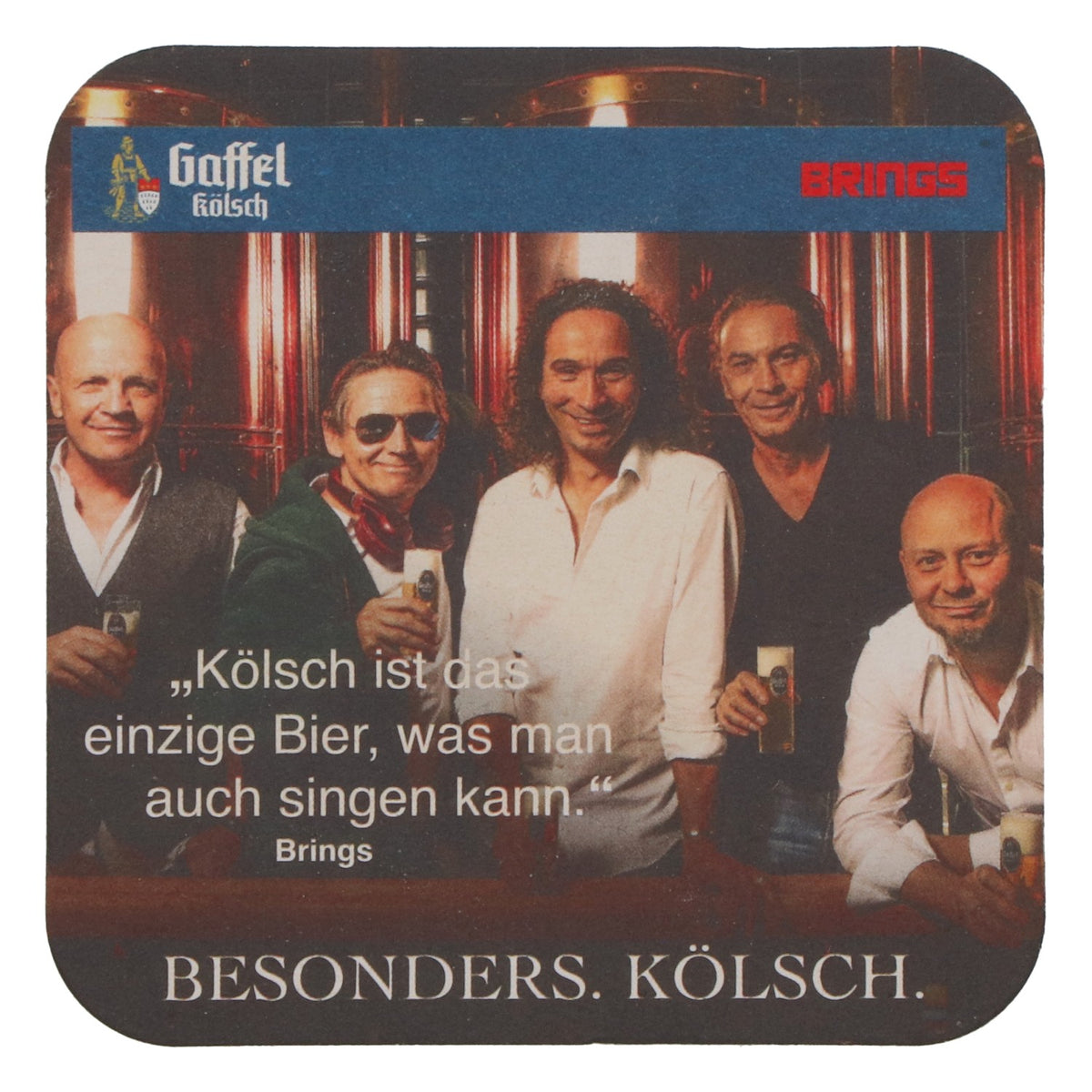 100x Gaffel Birra Sottobicchieri Sottobicchieri in vetro Accessori da bar Brings – Vista 3