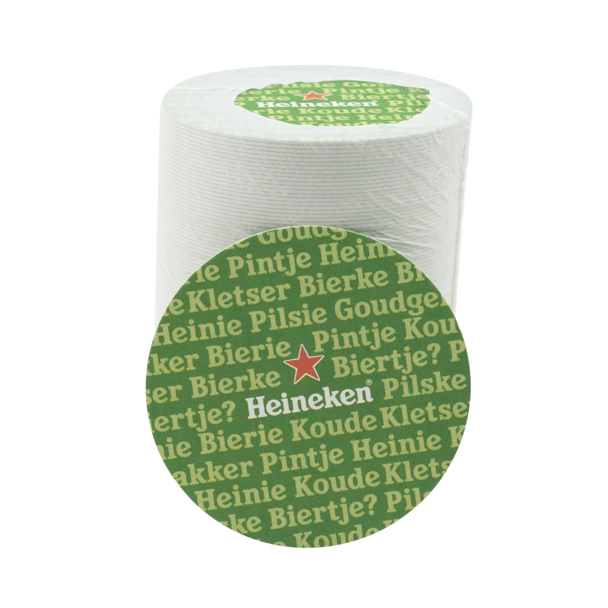 100 sottobicchieri Heineken Ø 10,5 cm Coaster Beer Cover Mat con protezione antigoccia – Vista 2