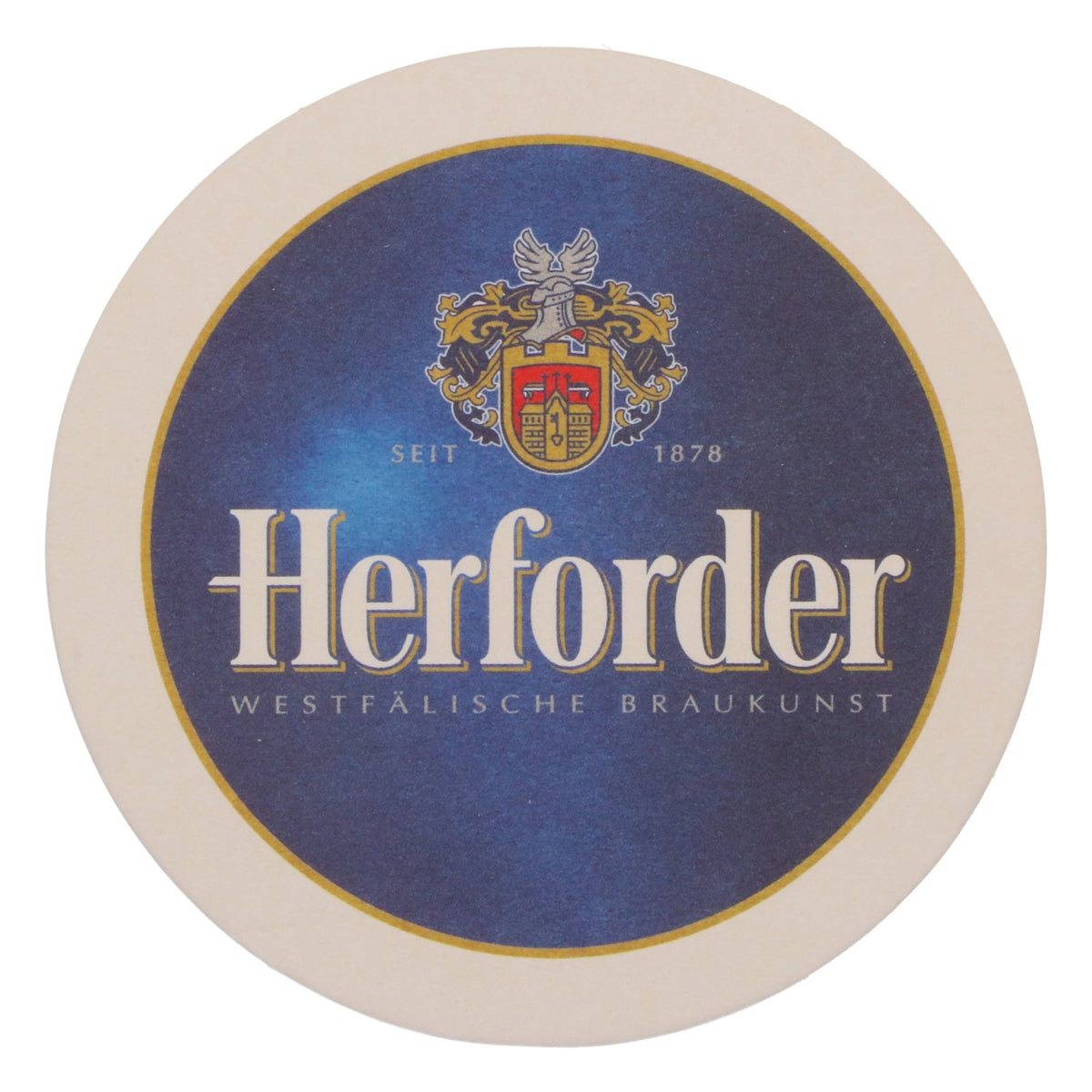 100 sottobicchieri della birreria Herforder Brauerei Sottobicchieri Sottobicchieri in vetro "Unser Fläschchen Heimat" – Vista 3