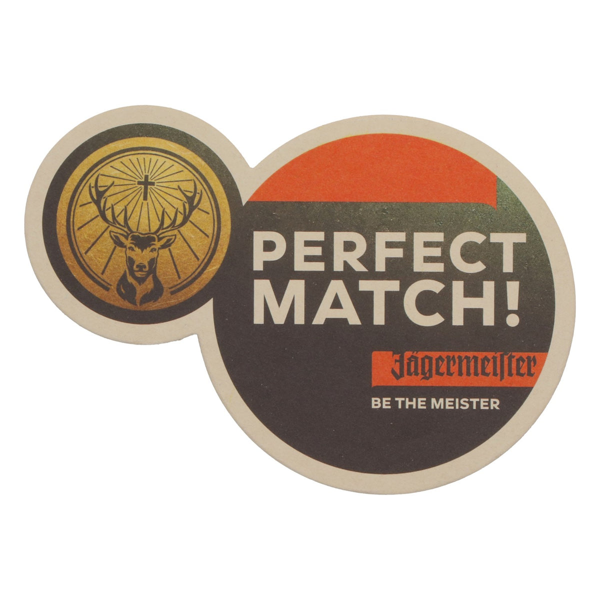 100 sottobicchieri Jägermeister "Perfect Match" originali – Vista 3
