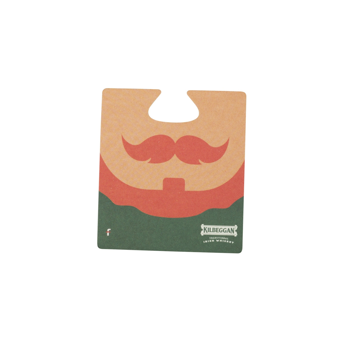 100x sottobicchieri in carta Kilbeggan Whiskey Uomo/Donna St. Patrick Day Birra Cartone