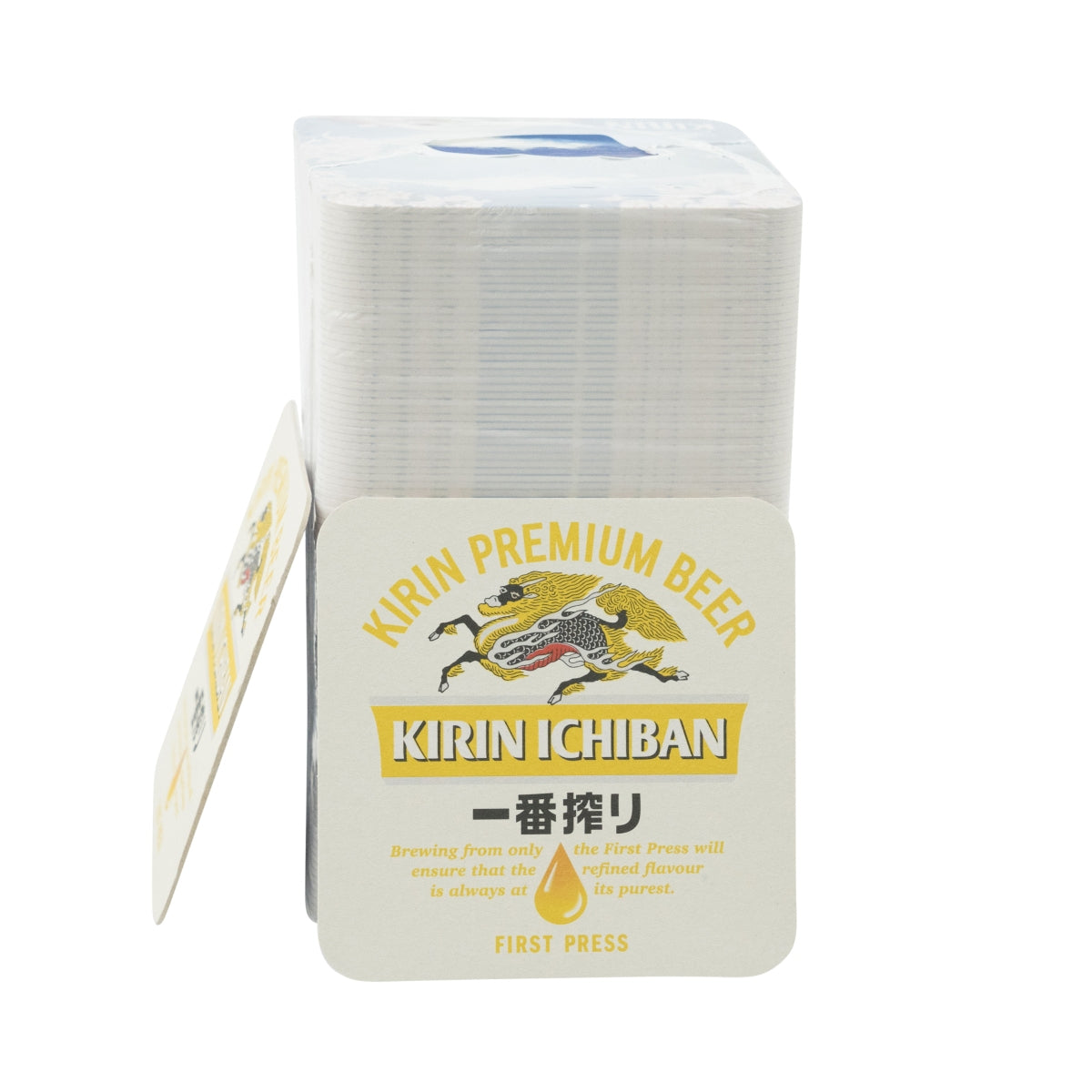 100x sottobicchieri Kirin Ichiban 9x9 cm Sottobicchieri Protezione antigoccia Gastro – Vista 2