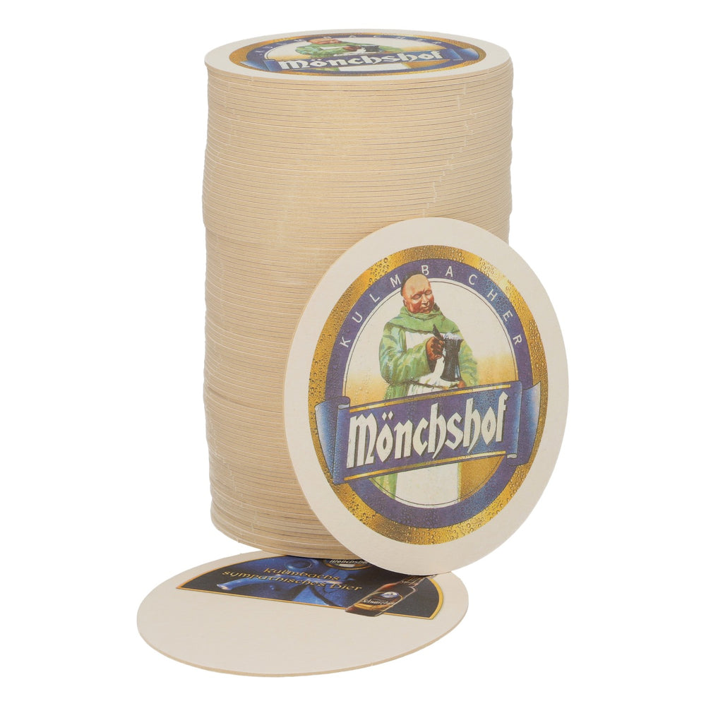 100x Sottobicchieri Kulmbacher Reichelbräu Bier Mönchshof ovali