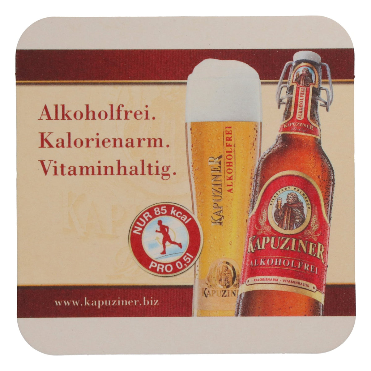 100 sottobicchieri Kulmbacher Reichelbräu Birra Kapuziner senza alcol – Vista 4