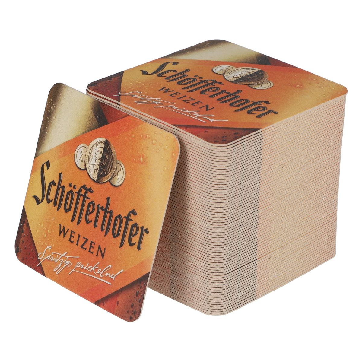 100 sottobicchieri in vetro Schöfferhofer Weizen Pritzpritzkeld – Vista 2