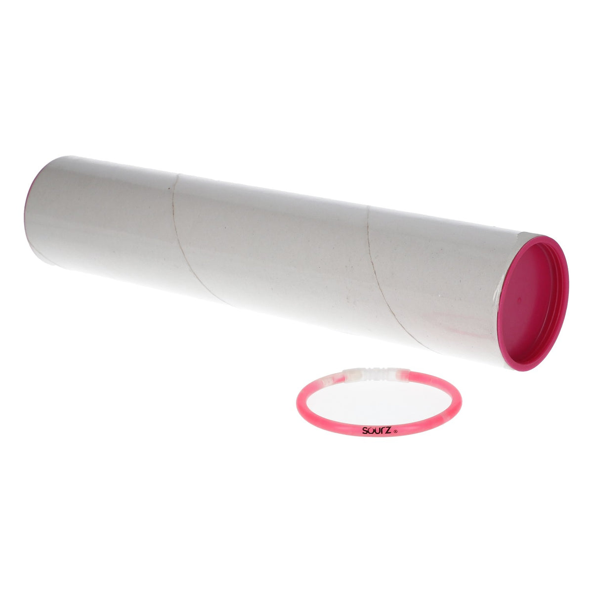 100x Sourz Braccialetto luminoso Lumi Pink 20 cm Accessorio per feste e festival – Vista 5