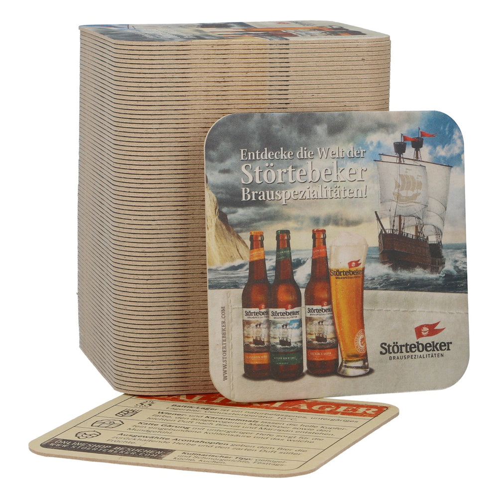100 sottobicchieri Störtebeker "Baltik-Lager" NUOVI - Sottobicchieri, accessori da bar, decorazioni