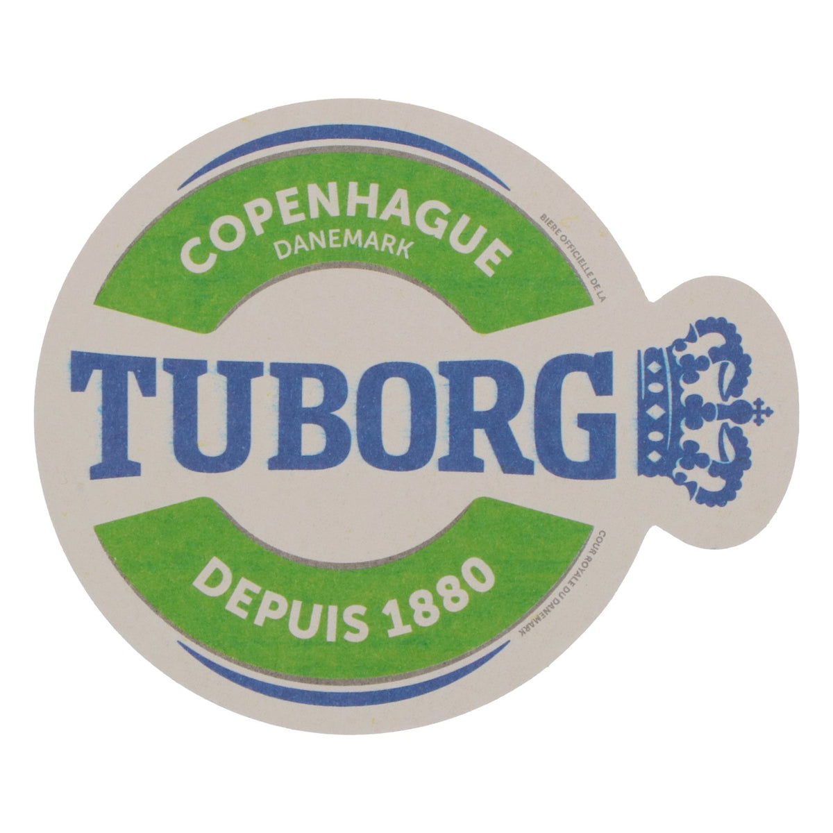100 sottobicchieri Tuborg, Copenaghen, Danimarca, dal 1880, verde – Vista 3