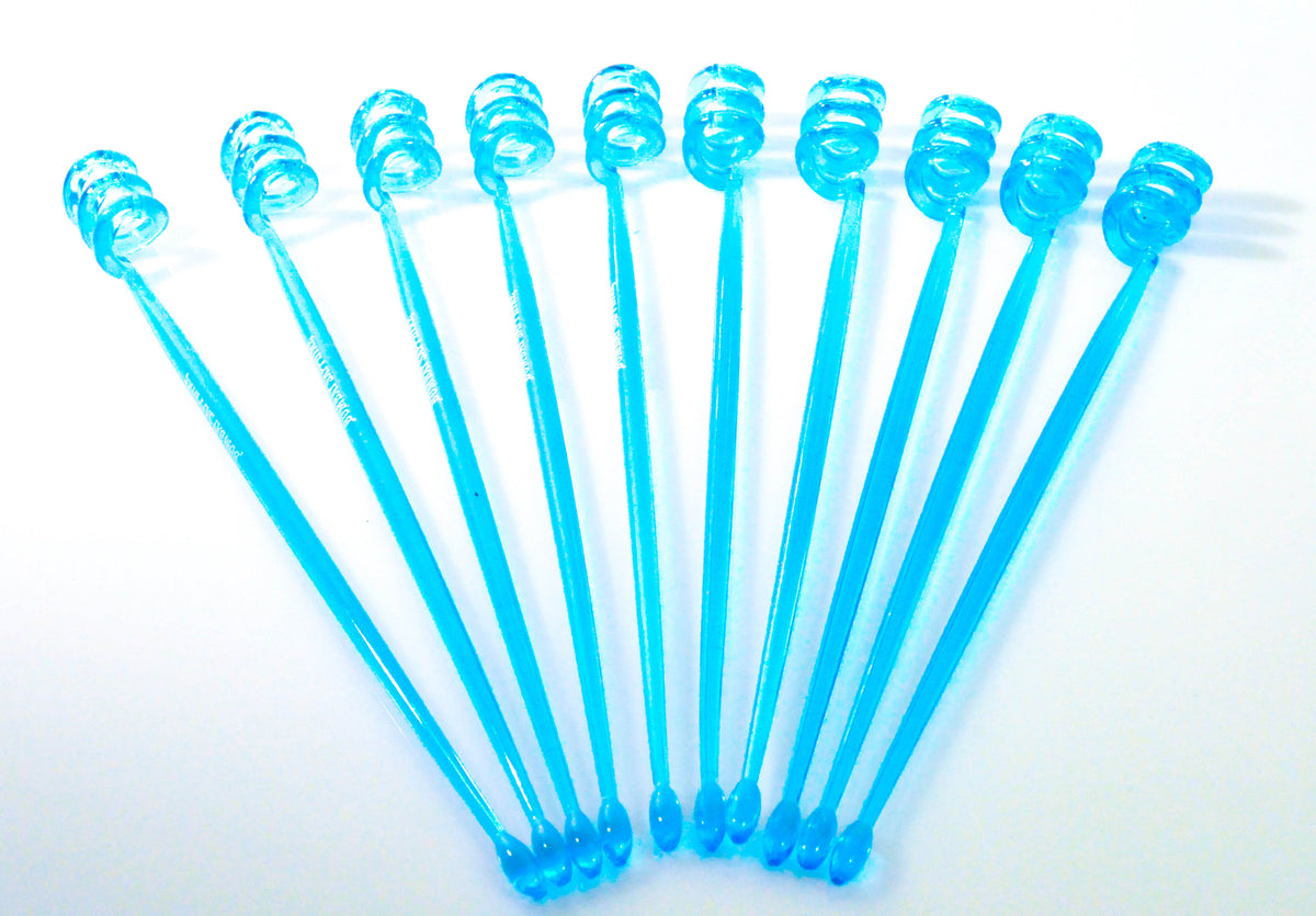 10x Bombay Sapphire Gin Stirrer Mescolatore Accessori da bar Punta ricurva – Vista 2