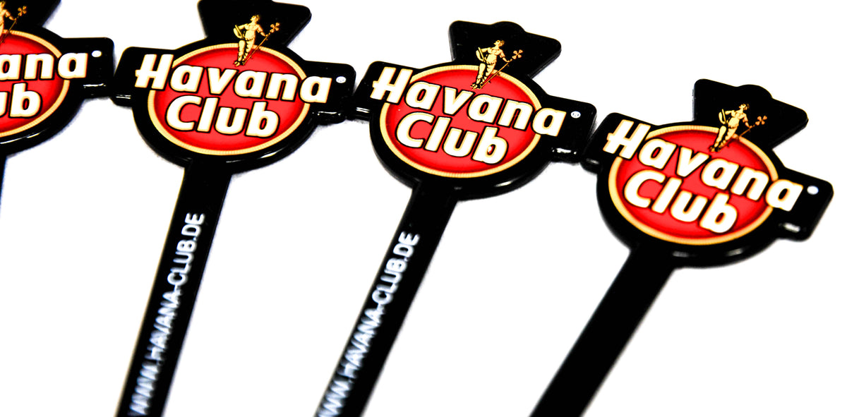 10x Havana Club Stirrer Bastoncino mescolatore Accessori da bar Barequitment 19,5 cm – Vista 2