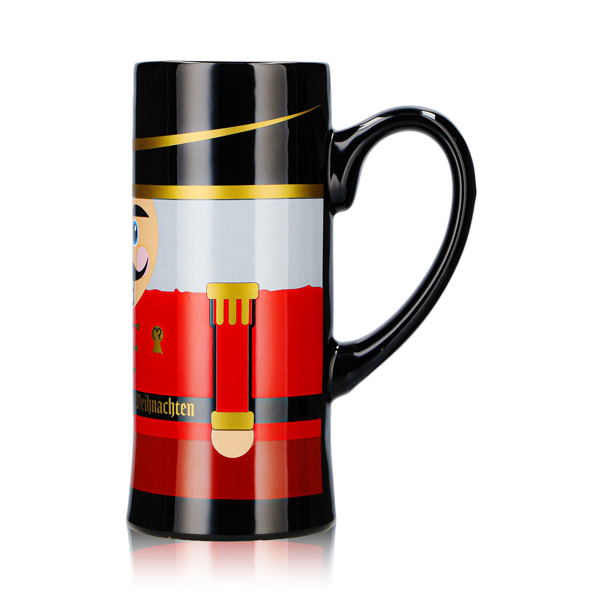 12 tazze da vin brulé Mohaba, modello "Flute", con motivo "Lo schiaccianoci", "Buon Natale", nero, 0,2 l, con indicazione di capacità – Vista 6