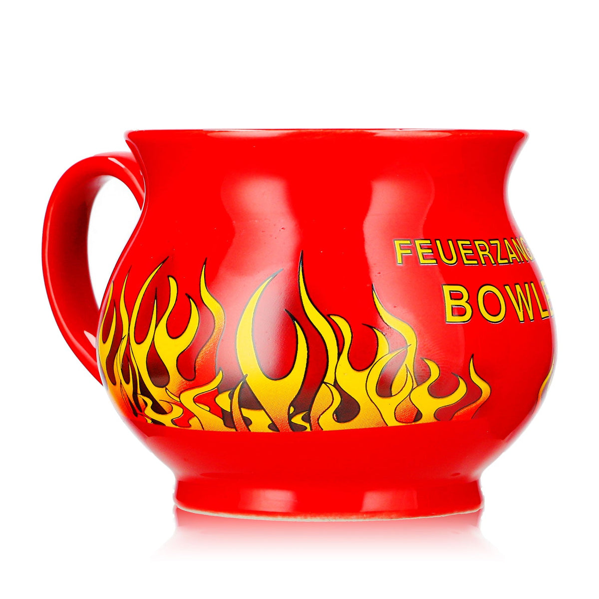 2 tazze da vin brulé Mohaba, tazze sferiche, modello “Feuerzangenbowle”, rosso fuoco, 0,2 l, graduate – Vista 3