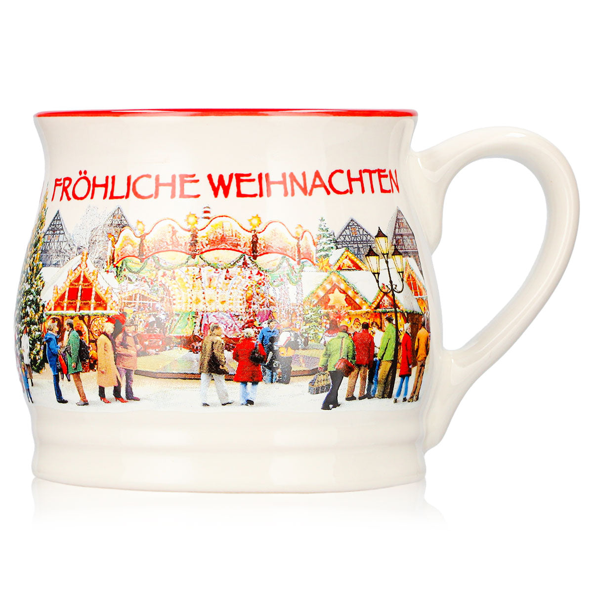 2 tazze da vin brulé Mohaba "Punschtöpfchen" - Buon Natale Chamonix 0,2 l con indicazione di capacità – Vista 2