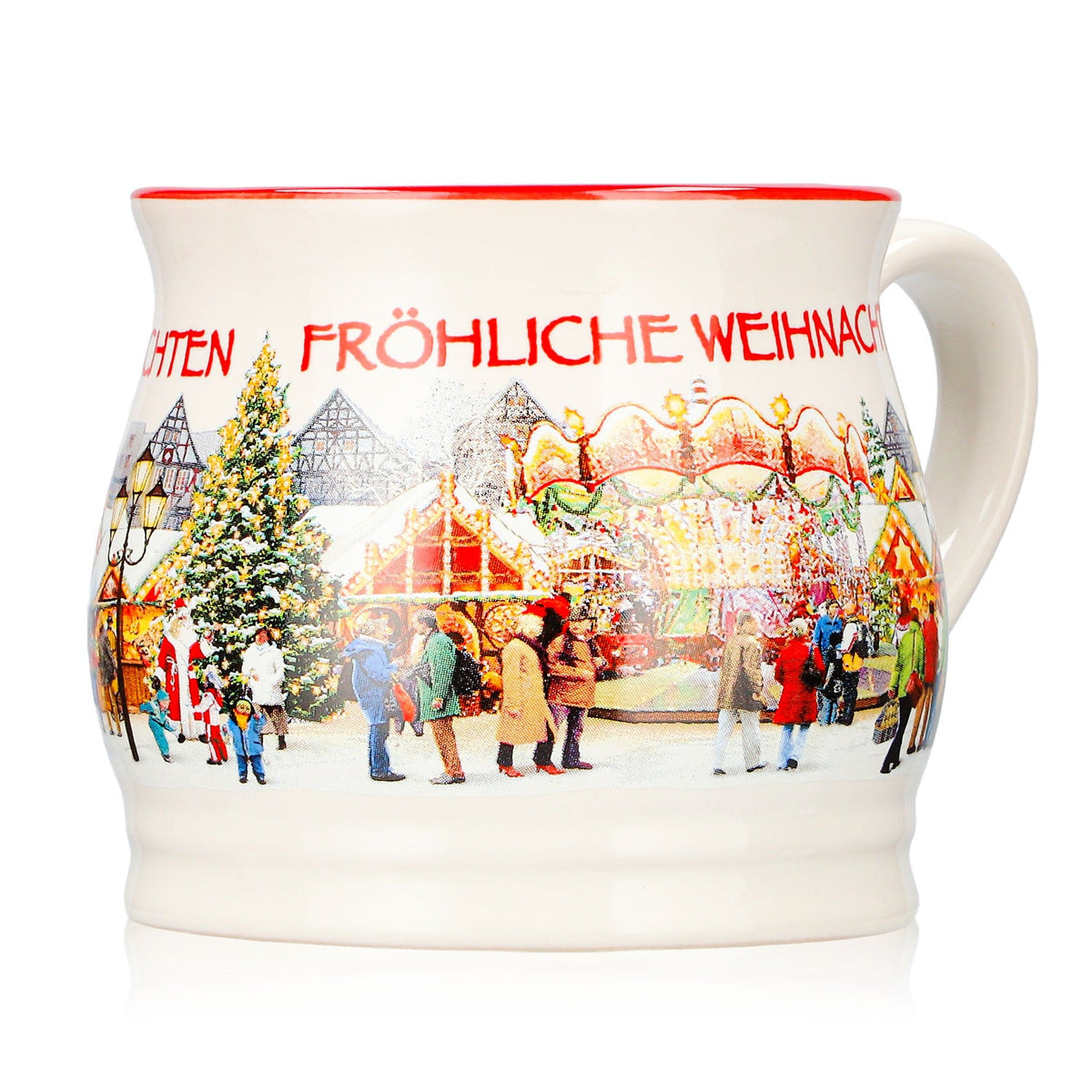 2 tazze da vin brulé Mohaba "Punschtöpfchen" - Buon Natale Chamonix 0,2 l con indicazione di capacità – Vista 3