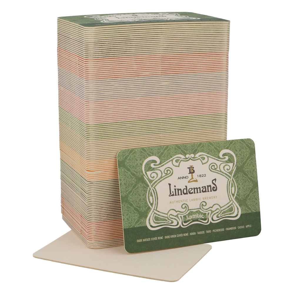 120x Sottobicchieri Lindemans Sottobicchieri Sottobicchieri in vetro Accessori da bar 12x8 cm Colorati