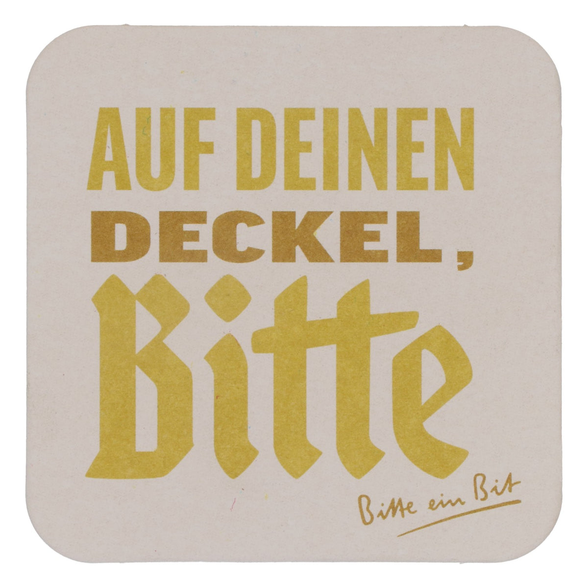 125 sottobicchieri Bitburger Bier 9x9 cm "Auf deinen Deckel Bitte" (Sul tuo sottobicchiere, per favore) Retro "Euro 2024" – Vista 3