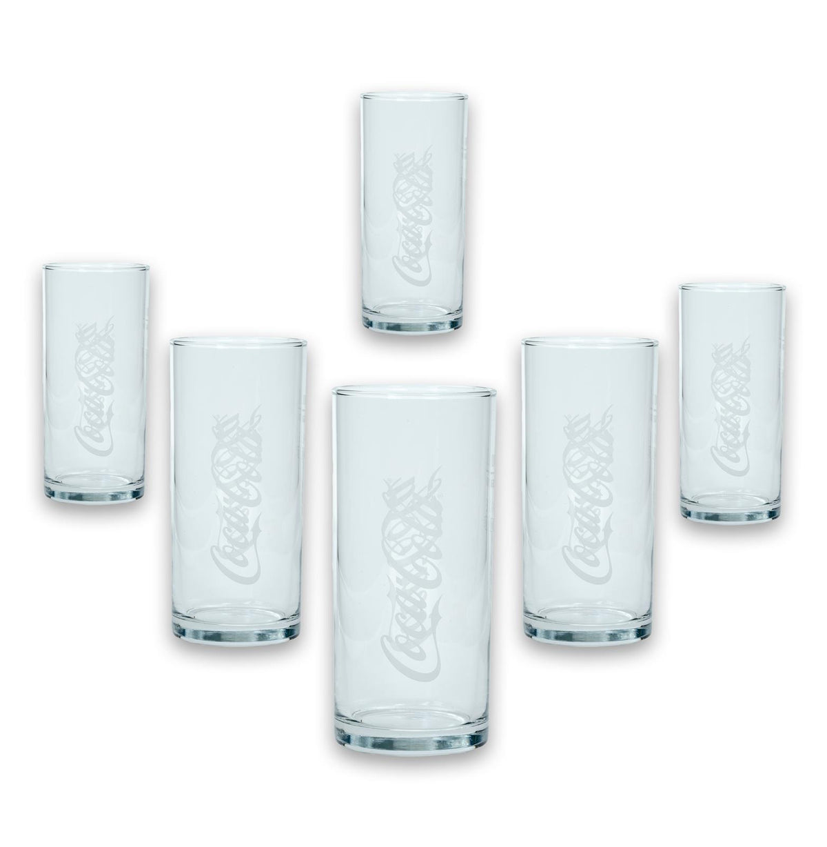 12 bicchieri per bevande analcoliche Coca Cola da 0,4 l, bicchiere long drink Wave