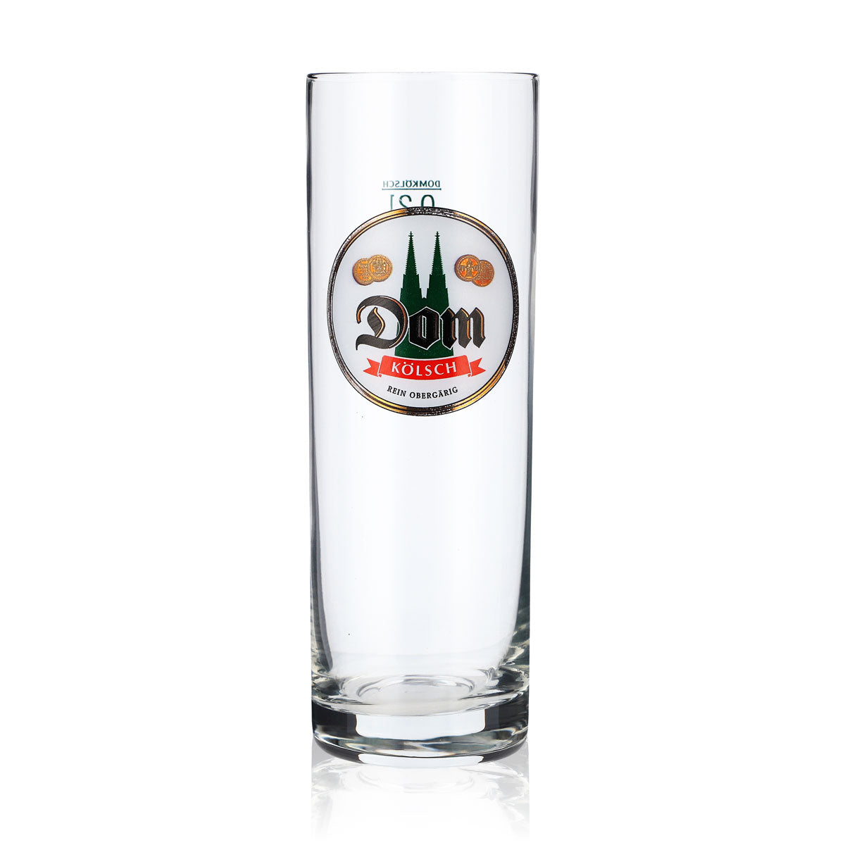 12 bicchieri da birra Dom da 0,2 l Bicchieri da birra Kölschglas Stange con logo bianco Sahm – Vista 2