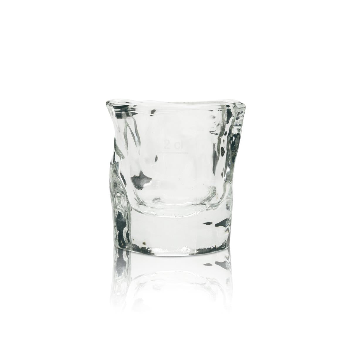 12 bicchierini da liquore Fernet Branca 2 cl con rilievo – Vista 3