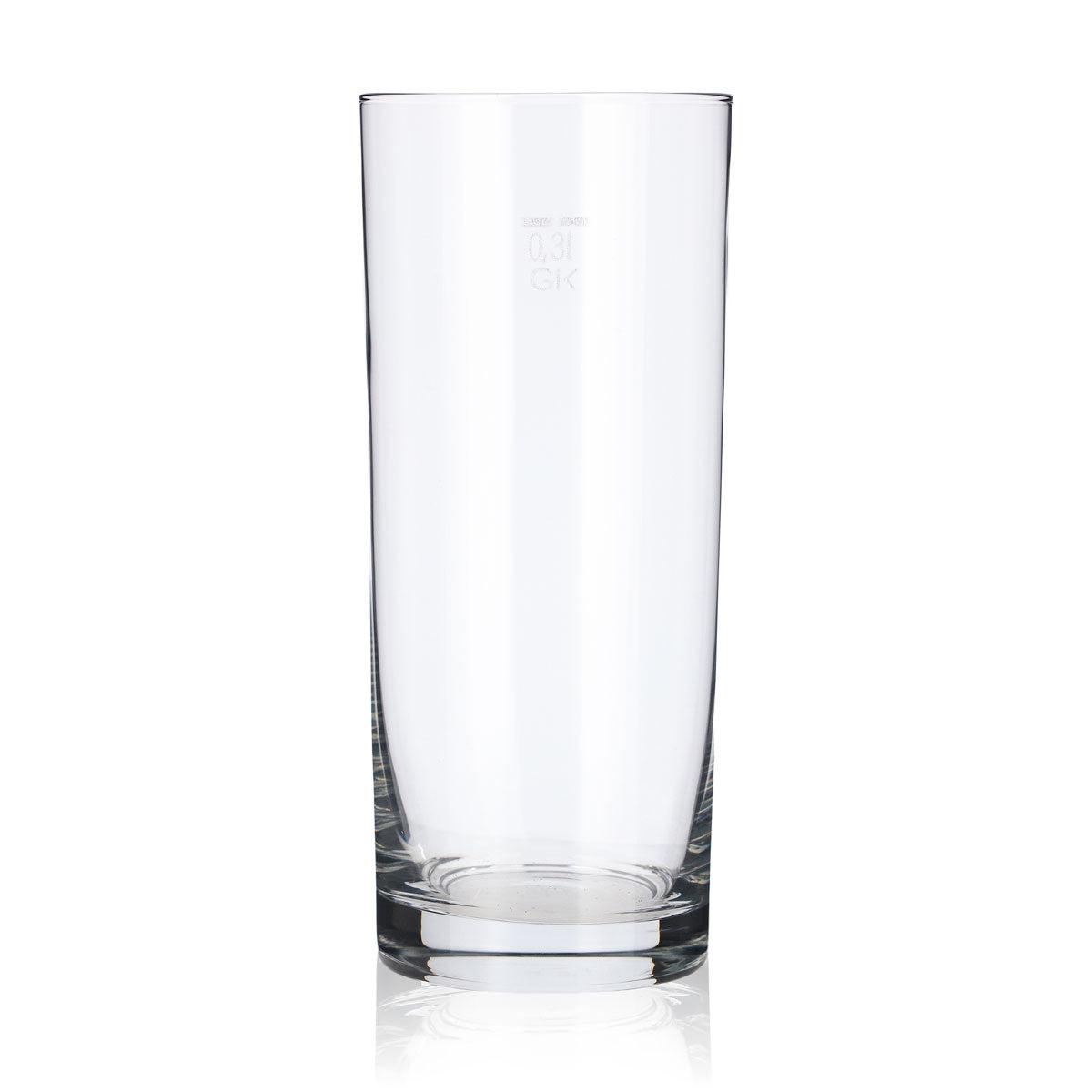 12 bicchieri a forma di bottiglia da 0,3 l, serie Glaser Willi Becher Blanco – Vista 2