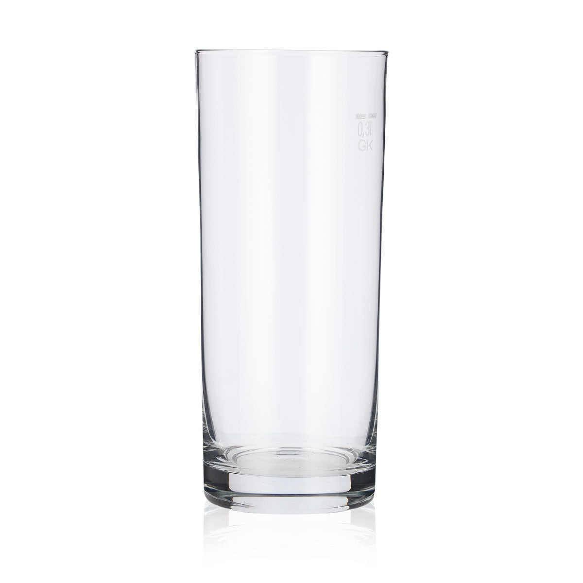 12 bicchieri a forma di bottiglia da 0,3 l, serie Glaser Willi Becher Blanco – Vista 3