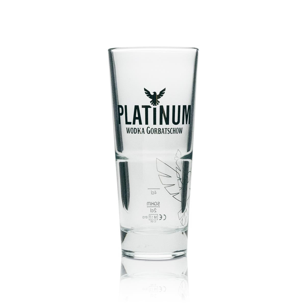 12 bicchieri da long drink Gorbatschow Vodka Platinum 290 ml – Vista 2
