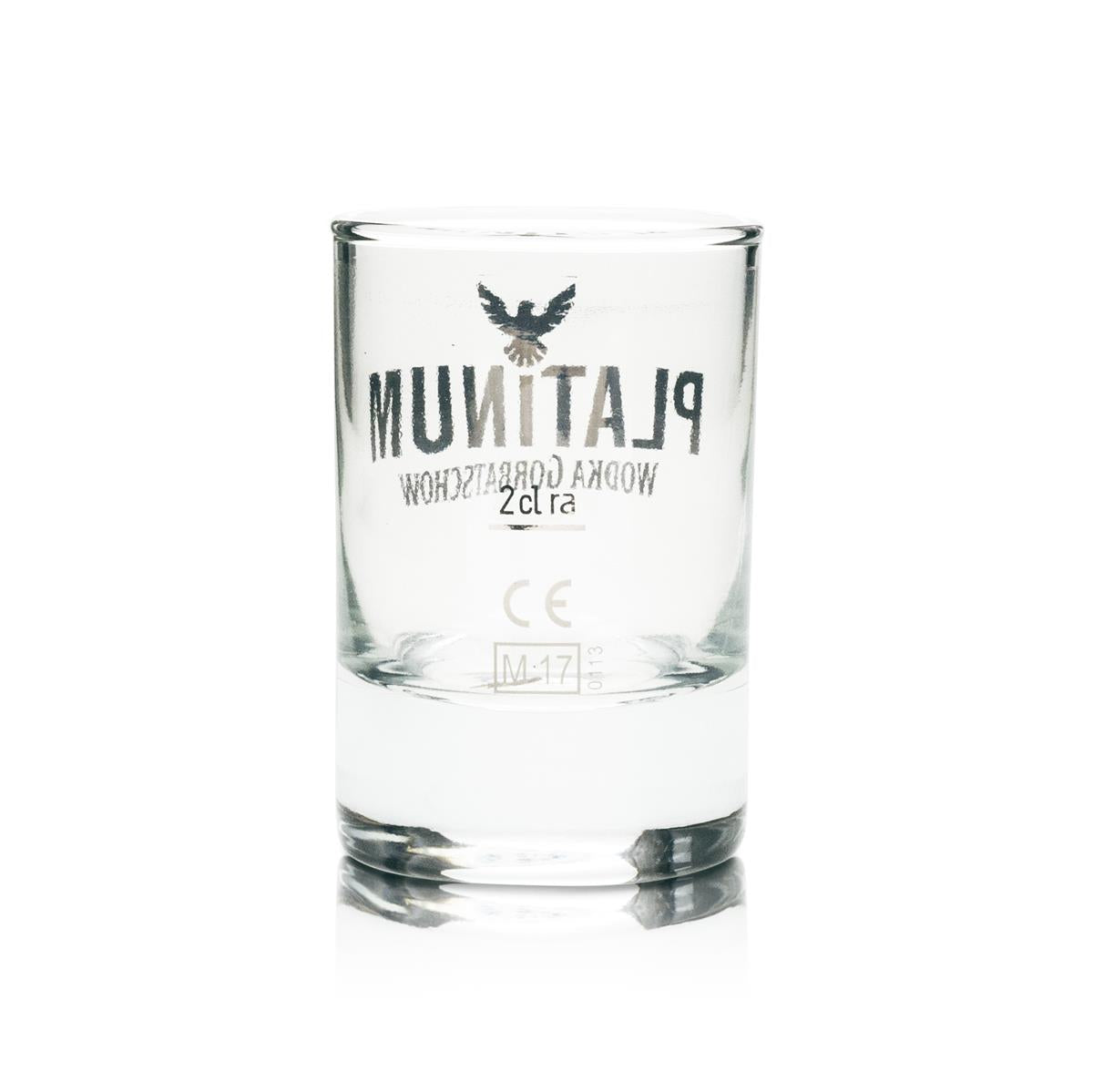 12 bicchierini da shot Gorbatschow Vodka Platinum 2 cl – Vista 3