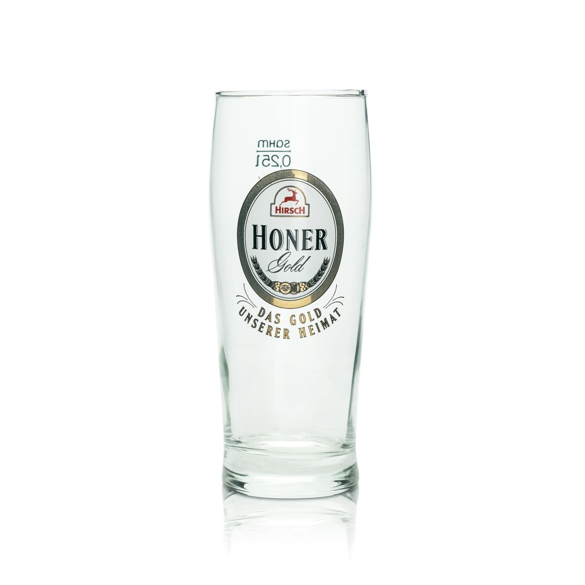 12 bicchieri da birra Hirsch Bräu 0,25 l Honer Gold Sahm Willi Pils – Vista 2