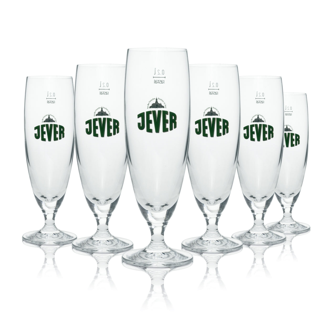 12 bicchieri Jever 0,2 l a forma di coppa tulipano Pilsener Birrificio frisone Gastronomia Rovere
