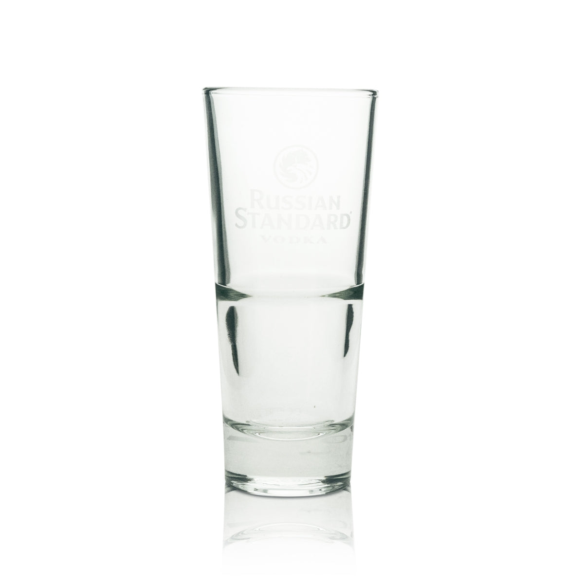 12 bicchieri da long drink Russian Standard Vodka con scritta bianca – Vista 2