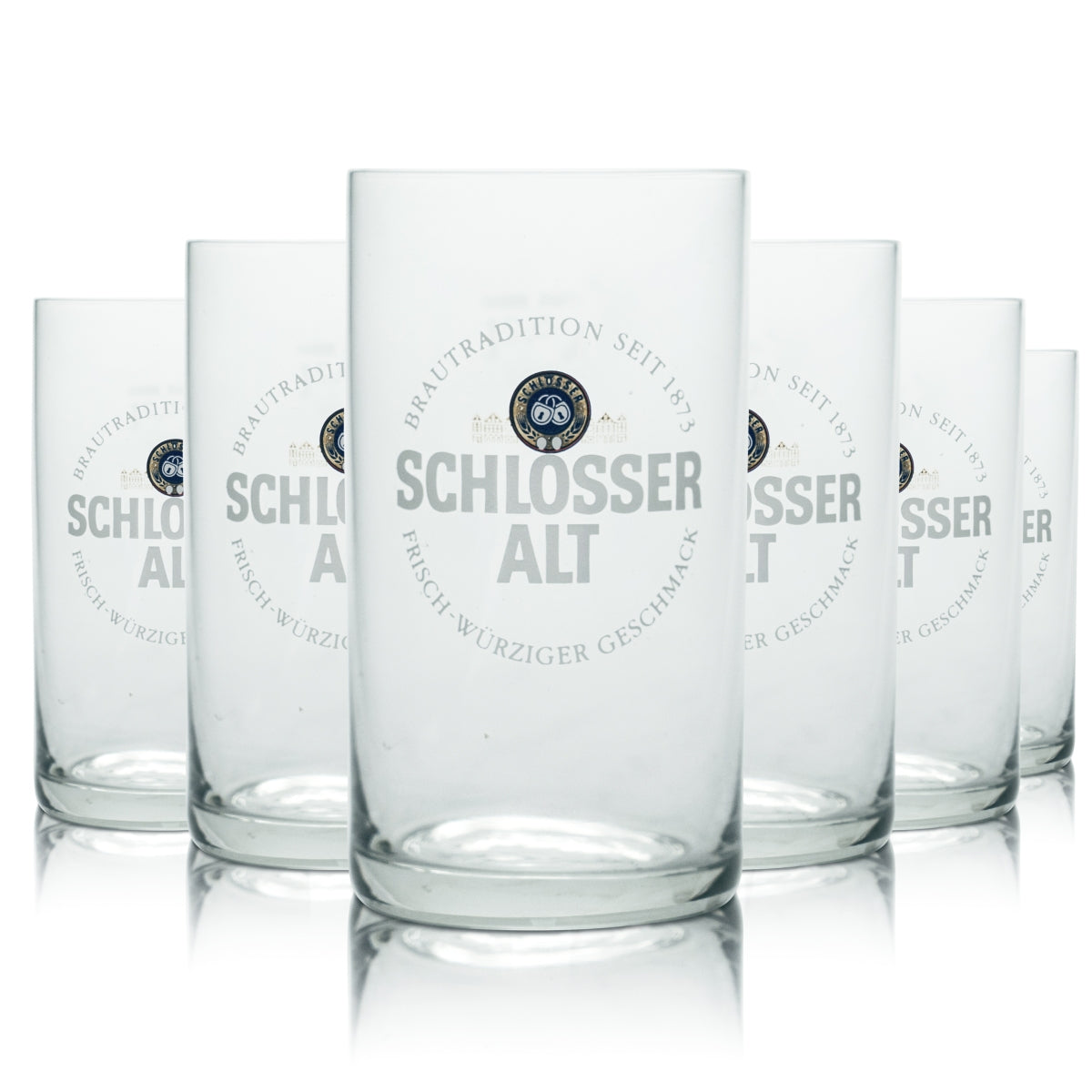 12 bicchieri da birra Alt Bier 0,2 l Willi Becher Stange Brauerei Gastro