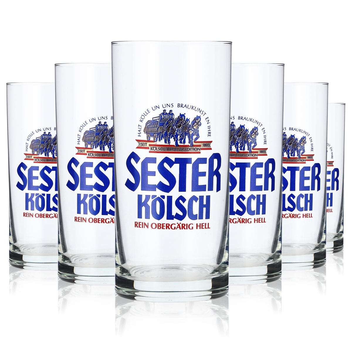 12 bicchieri da birra Kölsch Sester Kölsch 0,18 l Bicchieri Tazze Stange – Vista 5