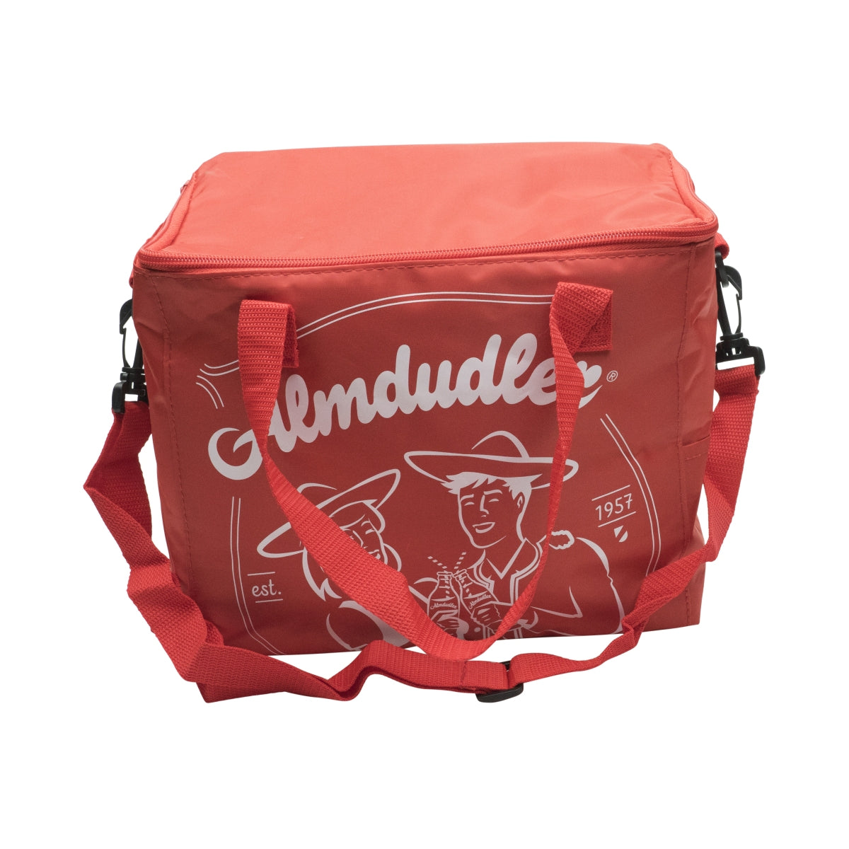 1x borsa termica per bevande analcoliche Almdudler rossa – Vista 4